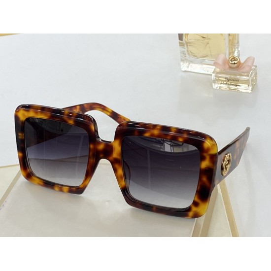 Replica Gucci GG0783S Square Sunglass Black