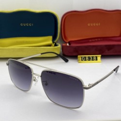 Fake Gucci GG0838 Sunglass Gray /Silver Replica