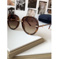 Fake Gucci GG5174 Rimless sunglasses Brown Replica