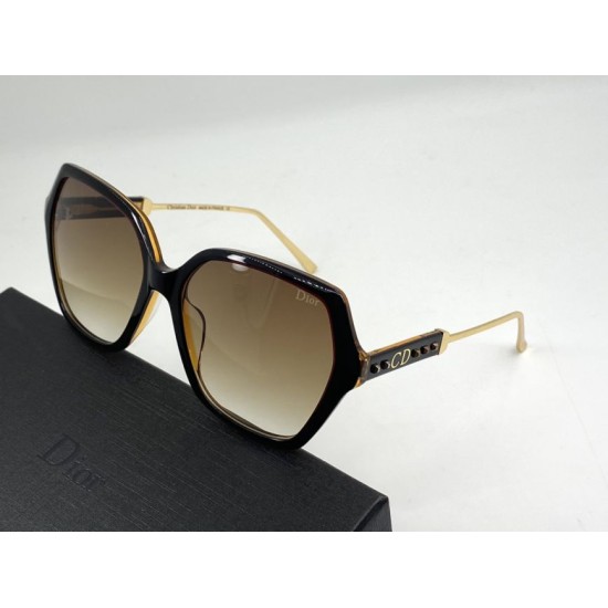 Replica Dior Cdlogo Sunglass Brown