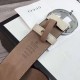 Replica Gucci Signature belt white 370543