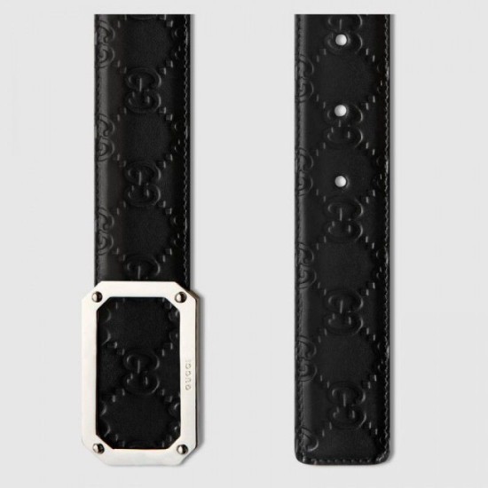 Replica Gucci Signature belt black 403941