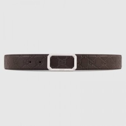 Replica Gucci Signature belt brown 403941