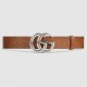 Fake Gucci belt with Double G buckle cuir 406831 Replica