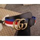 Fake Gucci Sylvie Web belt with double G buckle black 409416 Replica Fake Gucci Sylvie Web belt with double G buckle black 409416 Replica