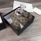Replica Gucci GG Supreme belt with G buckle beige brown 411924