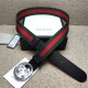 Replica Gucci Web belt with G buckle black 411924