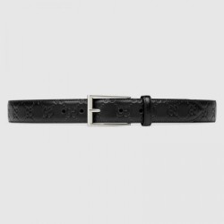 Replica Gucci Signature belt black 429028