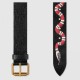 Replica Gucci belt with Kingsnake Black 434520