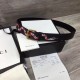 Replica Gucci belt with Kingsnake Black 434520