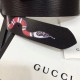 Replica Gucci belt with Kingsnake Black 434520