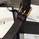 Replica Gucci belt with Kingsnake Black 434520