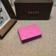 Replica Gucci GG Marmont card case in Pink 443125 Fake Gucci GG Marmont card case in Pink 443125 Replica