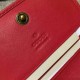 Replica Gucci GG Marmont card case in Red 443125 Replica Gucci GG Marmont card case in Red 443125