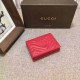 Replica Gucci GG Marmont card case in Red 443125 Replica Gucci GG Marmont card case in Red 443125