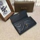 Replica Gucci GG Marmont continental wallet in Black 443436 Replica Gucci GG Marmont continental wallet in Black 443436