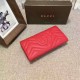 Replica Gucci GG Marmont continental wallet in Red 443436 Replica Gucci GG Marmont continental wallet in Red 443436