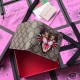 Replica Gucci Angry Cat print GG Supreme wallet 451268 Replica Gucci Angry Cat print GG Supreme wallet 451268