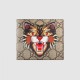 Replica Gucci Angry Cat print GG Supreme wallet 451268 Replica Gucci Angry Cat print GG Supreme wallet 451268