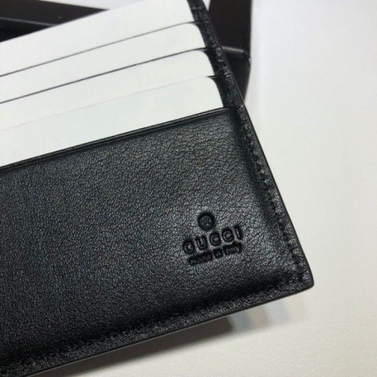 Fake Gucci Kingsnake print GG Supreme wallet black 451268 Replica Replica Gucci Kingsnake print GG Supreme wallet black 451268