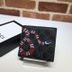 Fake Gucci Kingsnake print GG Supreme wallet black 451268 Replica Replica Gucci Kingsnake print GG Supreme wallet black 451268