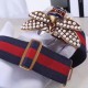 Fake Gucci Web belt with bee blue-red 453277 Replica Replica Gucci Web belt with bee blue-red 453277