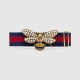 Fake Gucci Web belt with bee blue-red 453277 Replica Replica Gucci Web belt with bee blue-red 453277