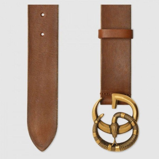 Replica Gucci belt with Double G buckle with snake cuir 458949 Replica Gucci belt with Double G buckle with snake cuir 458949