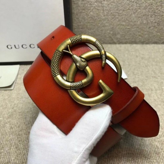 Replica Gucci belt with Double G buckle with snake cuir 458949 Replica Gucci belt with Double G buckle with snake cuir 458949