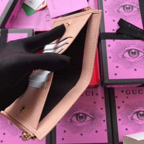 Replica Gucci GG Marmont wallet pink 474747