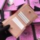 Replica Gucci GG Marmont wallet pink 474747