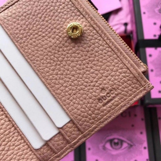 Replica Gucci GG Marmont wallet pink 474747