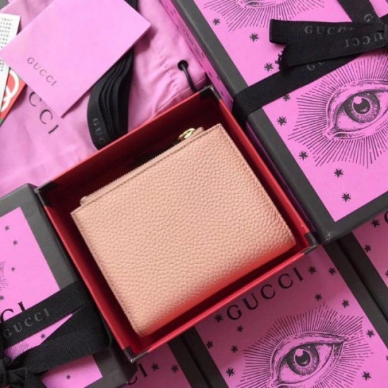 Replica Gucci GG Marmont wallet pink 474747