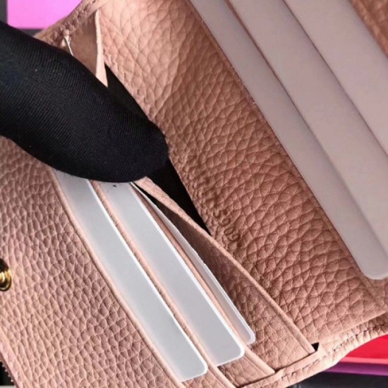 Replica Gucci GG Marmont wallet pink 474747