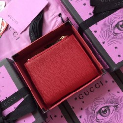 Replica Gucci GG Marmont wallet red 474747