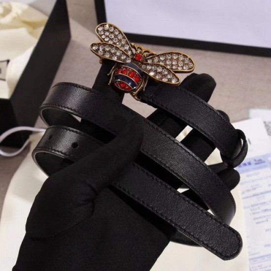 Replica Gucci Queen Margaret belt black 476452