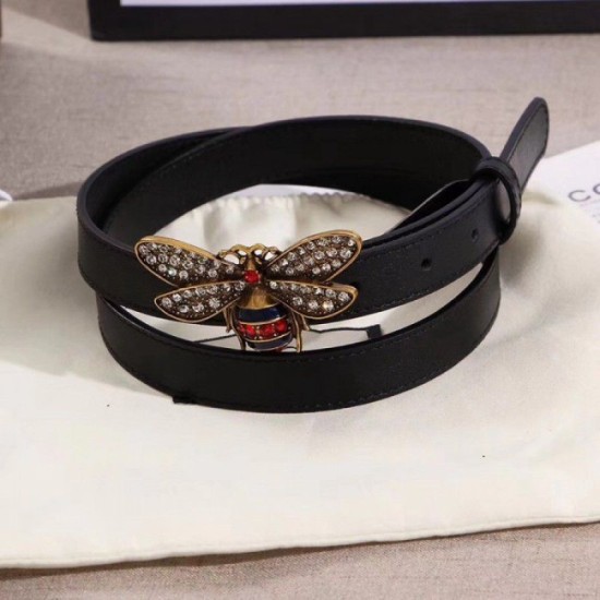 Replica Gucci Queen Margaret belt black 476452
