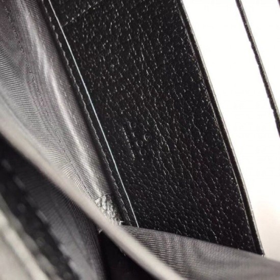 Fake Gucci Bee Star zip around wallet black 495062 Replica Fake Gucci Bee Star zip around wallet black 495062 Replica