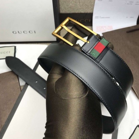 Fake Gucci belt with Web 495125 Replica Replica Gucci belt with Web 495125