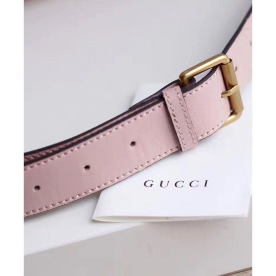 Replica Gucci GG Marmont Matelasse Leather Belt Bag 476434 Pink Fake Gucci GG Marmont Matelasse Leather Belt Bag 476434 Pink Replica