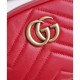 Fake Gucci GG Marmont Matelasse Leather Belt Bag 476434 Red Replica Replica Gucci GG Marmont Matelasse Leather Belt Bag 476434 Red
