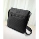 Replica Gucci Signature Leather Messenger 406408 Black Replica Gucci Signature Leather Messenger 406408 Black