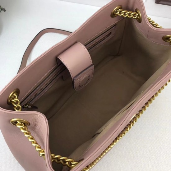 Replica Gucci GG Marmont Matelasse Shoulder Bag 453569 Nude 