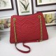 Replica Gucci GG Marmont Matelasse Shoulder Bag 453569 Red