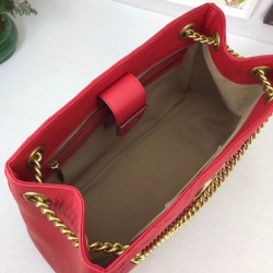 Replica Gucci GG Marmont Matelasse Shoulder Bag 453569 Red