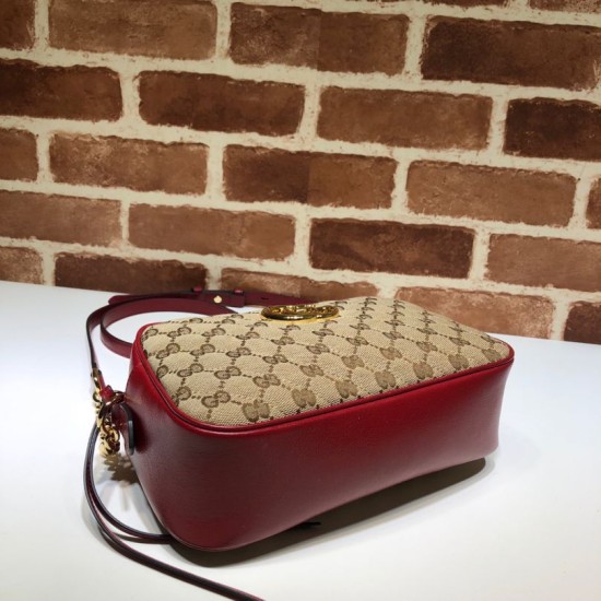 Fake Gucci GG Marmont Small Shoulder Bag 447632 Red Replica Replica Gucci GG Marmont Small Shoulder Bag 447632 Red