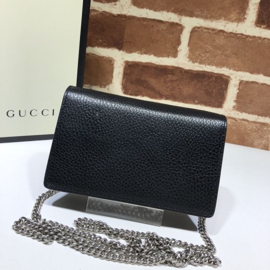 Replica Gucci Dionysus Super Mini Bag 476432 Black