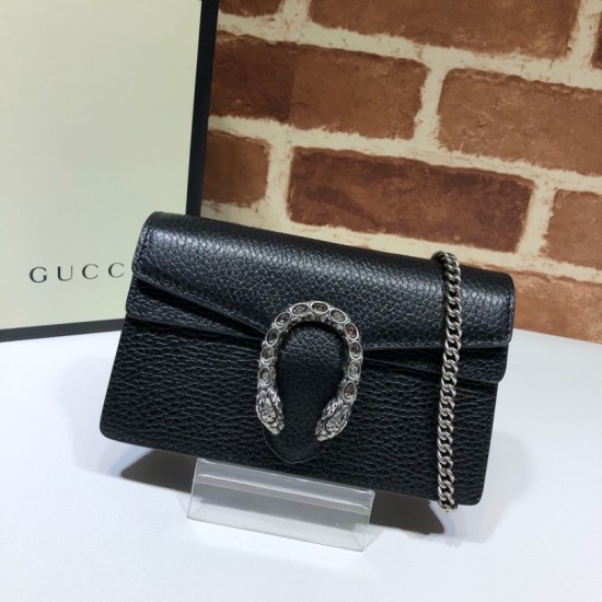 Replica Gucci Dionysus Super Mini Bag 476432 Black
