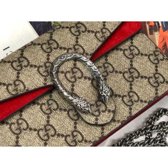 Replica Gucci GG Supreme Super Mini Bag 476432 Brown Fake Gucci GG Supreme Super Mini Bag 476432 Brown Replica