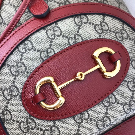 Replica Gucci 1955 Horsebit Backpack 620849 Red Replica Gucci 1955 Horsebit Backpack 620849 Red